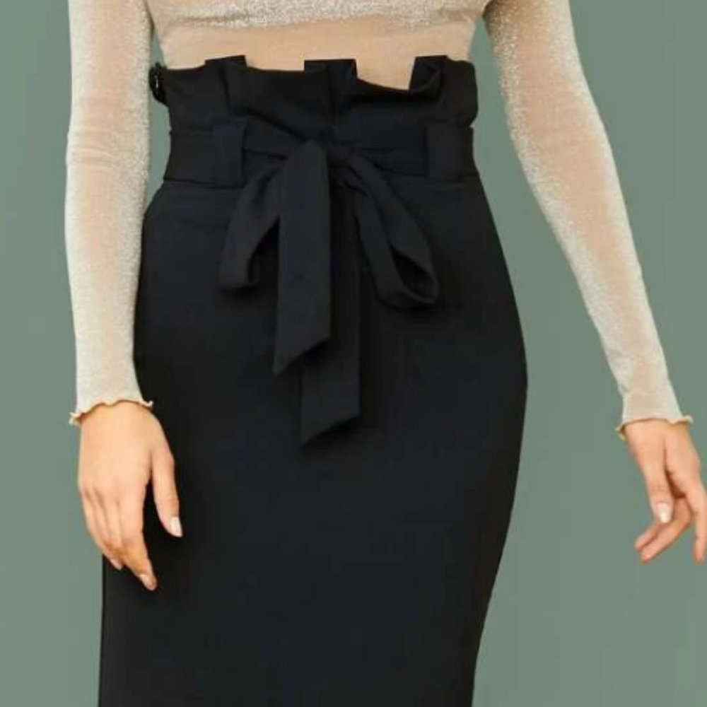 FOREVER 21 Black Pencil Skirt